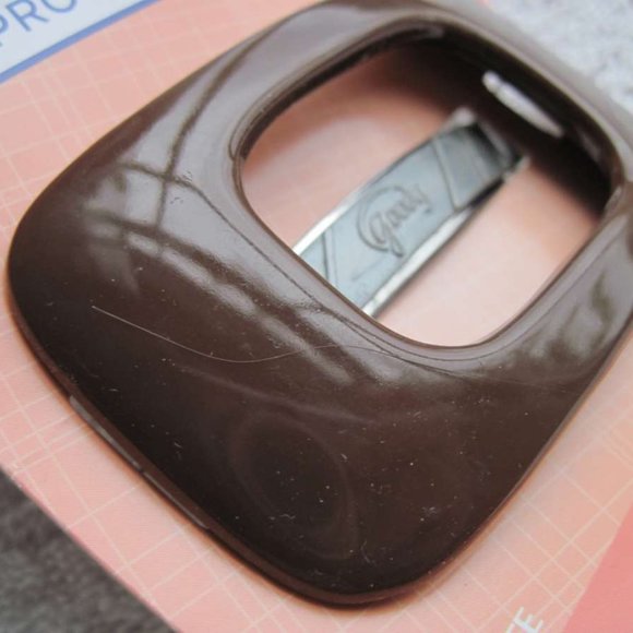 Goody Slide Proof Plastic Open Rectangle Hair Barrette Secure Tight Stay Put Fit - Picture 3 of 8